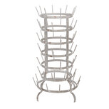 Clayre & Eef   | Mokkenrek Grijs ø 37x66 cm | 5Y1362