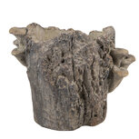 Clayre & Eef   | Bloempot Binnen Bruin Beige 24x18x18 cm | 6TE0577M