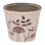 Clayre & Eef   | Bloempot Binnen Beige Bruin ø 8x7 cm | 6CELFJ0001XS