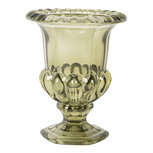 Clayre & Eef   | Vazen Glas Groen ø 12x14 cm | 6GL5336