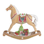 Clayre & Eef | Decoratie Hobbelpaard Bruin 26x7x24 cm | 6PR5415 Clayre & Eef | Decoratie Hobbelpaard Bruin 26x7x24 cm | 6PR5415