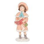 Clayre & Eef | Decoratie Kind Blauw 7x8x18 cm | 6PR5688 Clayre & Eef | Decoratie Kind Blauw 7x8x18 cm | 6PR5688