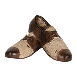 Clayre & Eef   | Decoratie Schoenen Bruin Beige 12x11x8 cm | 6PR5572