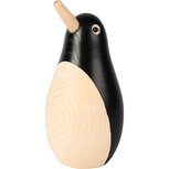 Dekoratief | Deco pingu?n, naturel/zwart, hout, 7x7x15cm | A255642 Dekoratief | Deco pingu?n, naturel/zwart, hout, 7x7x15cm | A255642