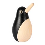 Dekoratief | Deco pingu?n, naturel/zwart, hout, 6x6x12cm | A255643 Dekoratief | Deco pingu?n, naturel/zwart, hout, 6x6x12cm | A255643