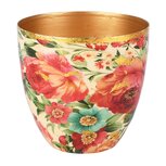 Dekoratief | Bloempot 'Blush Orangery', metaal, 13x13x13cm | A258057