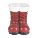 Clayre & Eef | Decoratie Laarzen Kerstman Rood Wit 22x22x23 cm | 6PR5525 Clayre & Eef | Decoratie Laarzen Kerstman Rood Wit 22x22x23 cm | 6PR5525