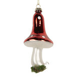 Clayre & Eef | Kersthanger Rood Wit ø 6x12 cm | 6GL5287 Clayre & Eef | Kersthanger Rood Wit ø 6x12 cm | 6GL5287