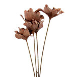 Clayre & Eef | Decoratie tak met bloemen Bruin Groen 8x5x60 cm | 6PL0403DCH Clayre & Eef | Decoratie tak met bloemen Bruin Groen 8x5x60 cm | 6PL0403DCH