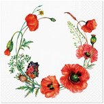 Dekoratief | Pakje 20 servetten 'Poppy Aesthetic', 33x33cm | A702739