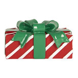 Clayre & Eef | Kandelaar Rood Groen 13x9x7 cm | 6PR5772 Clayre & Eef | Kandelaar Rood Groen 13x9x7 cm | 6PR5772