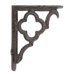 Clayre & Eef | Hoekijzer Bruin 4x13x16 cm | 6Y5758 Clayre & Eef | Hoekijzer Bruin 4x13x16 cm | 6Y5758