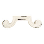 Clayre & Eef | Handgreep Wit 12x4x3 cm | 6Y5766 Clayre & Eef | Handgreep Wit 12x4x3 cm | 6Y5766