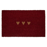 Clayre & Eef | Deurmat Binnen Rood Bruin 75x45x1 cm | MC273 Clayre & Eef | Deurmat Binnen Rood Bruin 75x45x1 cm | MC273