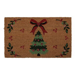 Clayre & Eef | Deurmat Binnen Bruin Groen 75x45x1 cm | TCHMC Clayre & Eef | Deurmat Binnen Bruin Groen 75x45x1 cm | TCHMC