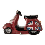 Clayre & Eef | Nachtlampje Scooter LED Rood Blauw 27x10x16 cm | 6LMP808 Clayre & Eef | Nachtlampje Scooter LED Rood Blauw 27x10x16 cm | 6LMP808