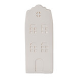 Clayre & Eef | Nachtlampje Huisje LED Wit 9x9x21 cm | 6LMP816 Clayre & Eef | Nachtlampje Huisje LED Wit 9x9x21 cm | 6LMP816