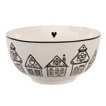 Clayre & Eef   | Kom Beige ø 14x7 cm / 500 ml | GBBBO