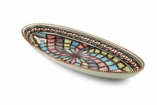 Ovale schaal Marron 50 cm serveerschaal aardewerk | OS.MA.50 | Dishes & Deco Ovale schaal Marron 50 cm serveerschaal aardewerk | OS.MA.50 | Dishes & Deco