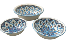 Salade set 3 delig Turquoise blue fine | TB.SK.3D | Dishes & Deco Salade set 3 delig Turquoise blue fine | TB.SK.3D | Dishes & Deco