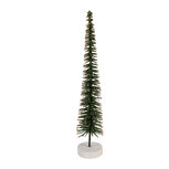 Clayre & Eef   | Decoratie Kerstboom Groen Goudkleurig ø 6x30 cm | 66316GR