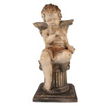 Clayre & Eef   | Decoratie Engel Beige Bruin 30x30x60 cm | 5MG0099