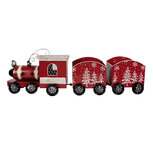 Clayre & Eef   | Decoratie Trein Rood Wit 64x13x21 cm | 5Y1383