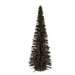 Clayre & Eef   | Decoratie Kerstboom Groen Goudkleurig ø 20x50 cm | 66320GR
