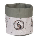 Clayre & Eef   | Broodmandje Beige Bruin ø 15x16 cm | NLE50