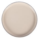 Clayre & Eef   | Onderzetter Beige Goud ø 11x1 cm | 6Y5973