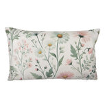 Clayre & Eef   | Kussenhoes Beige Roze 35x50 cm | KT036.057