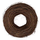 Clayre & Eef   | Decoratie Krans Bruin ø 40x12 cm | 6RO0608M