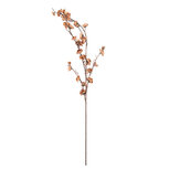 Clayre & Eef   | Decoratie tak met bloemen Bruin 8x15x120 cm | 5PL0254CH