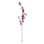 Clayre & Eef   | Decoratie tak met bloemen Rood Bruin 8x15x120 cm | 5PL0254R
