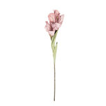 Clayre & Eef   | Decoratie tak met bloemen Roze Groen 10x18x85 cm | 5PL0256P