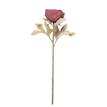 Clayre & Eef   | Kunstbloem Rood Groen 11x11x62 cm | 5PL0266R