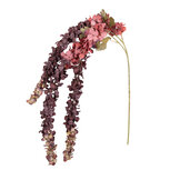 Clayre & Eef   | Decoratie tak met bloemen Paars Groen 14x14x135 cm | 6PL0415PA