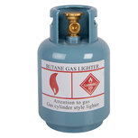 Clayre & Eef   | Spaarpot Blauw Wit ø 10x15 cm | 66507