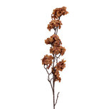 Clayre & Eef   | Decoratie tak met bloemen Oranje Bruin 10x7x98 cm | 5PL0271O