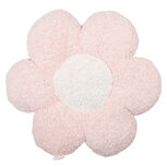 Clayre & Eef   | Kussen gevuld Roze Wit ø 50x5 cm | KG035.059