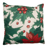 Clayre & Eef   | Kussenhoes Beige Groen 45x45 cm | KT021.450