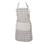 Clayre & Eef   | Keukenschort Beige Zwart 69x68 cm | KT041.056