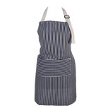 Clayre & Eef   | Keukenschort Blauw Wit 69x68 cm | KT041.063