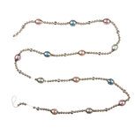 Clayre & Eef   | Decoratie slinger kerst Zilverkleurig Roze ø 2x180 cm | 66549